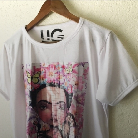 Under Groove Frida Kahlo Graphic Tee Artist Tile - Picture 3 of 7